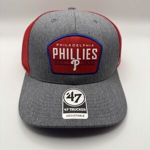 Philadelphia Phillies MLB '47 Trucker Snapback Adjustable Hat New With Tags